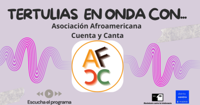 Tertulias en Onda con… ASOCIACION AFROAMERICANA CUANTA Y CANTA